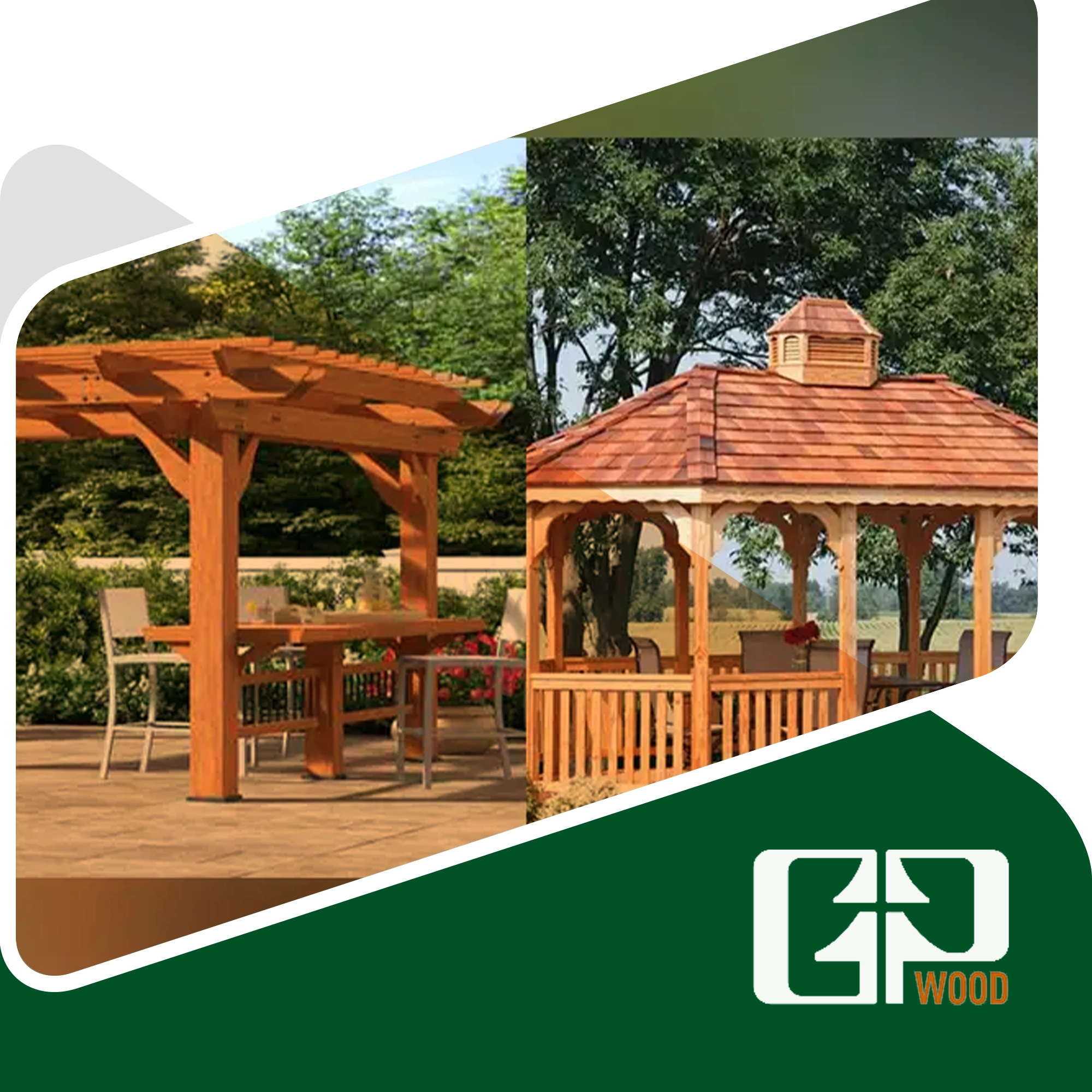 تفاوت آلاچیق و پرگولا: کدام گزینه برای حیاط یا باغ شما بهتر است؟