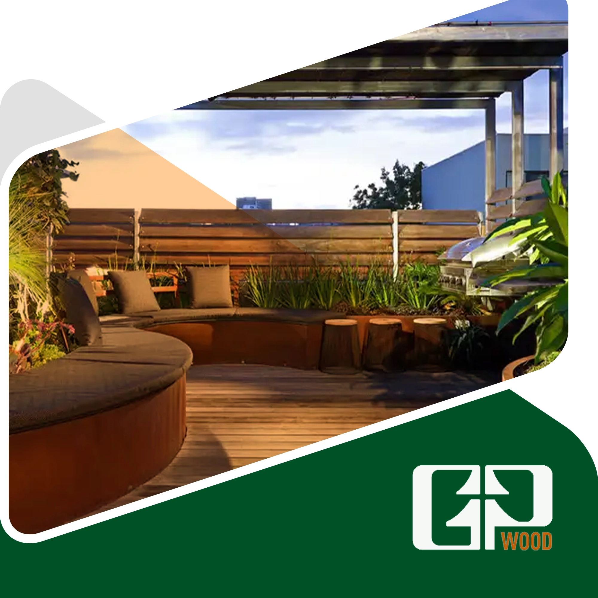 کف &zwnj;سازی روف&zwnj; گاردن با متریال مناسب + ایده&zwnj; های جدید